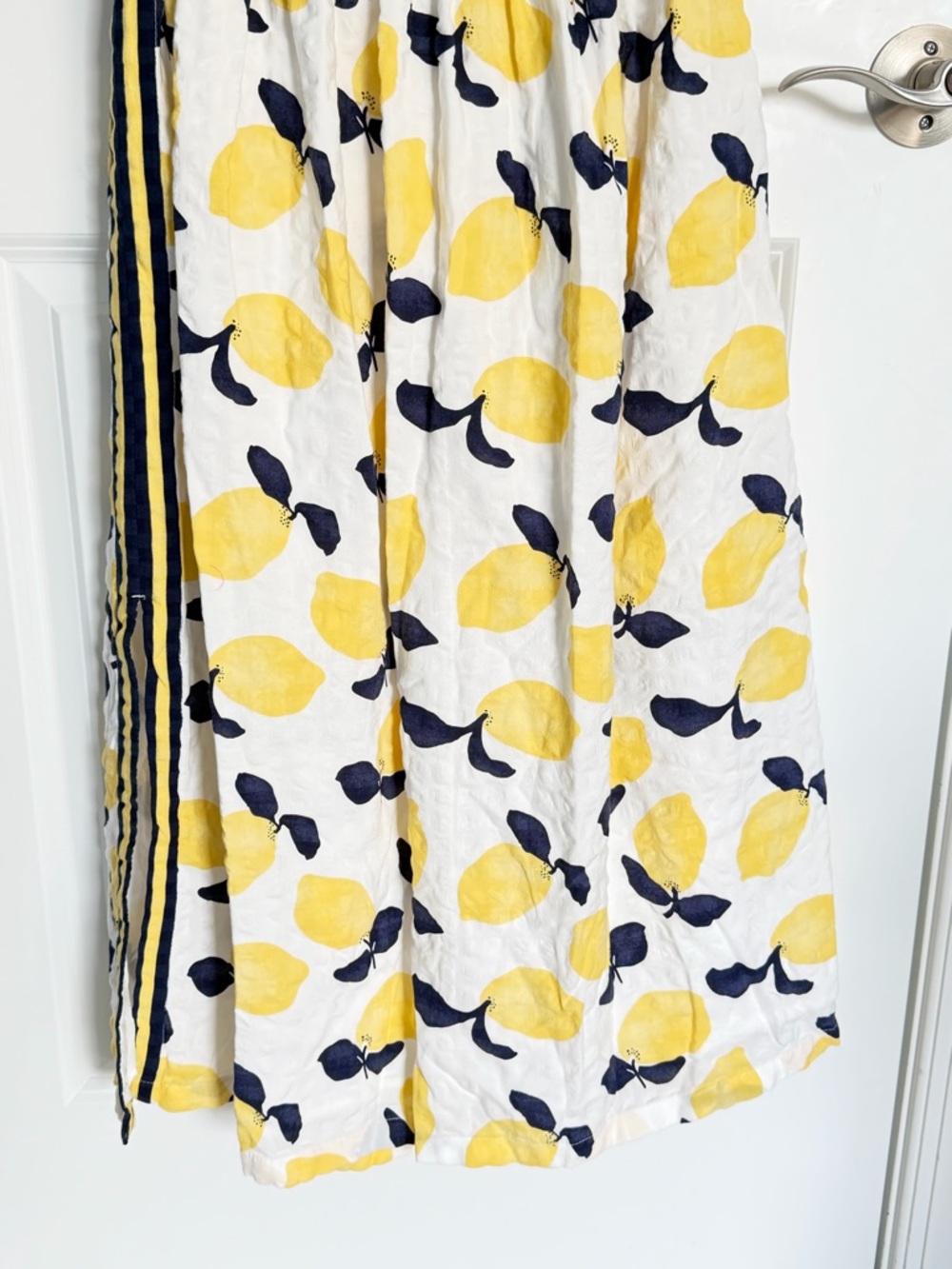 New! Loft Lemon Tie One Shoulder Midi Dress Size 2 54493 - Picture 9 of 16
